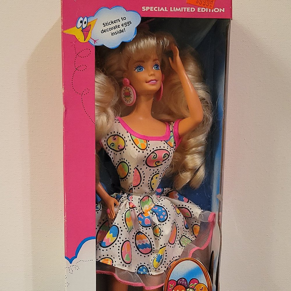 Vintage Easter Barbie from 90s